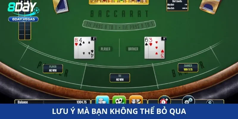 Lưu ý mà bạn không thể bỏ qua