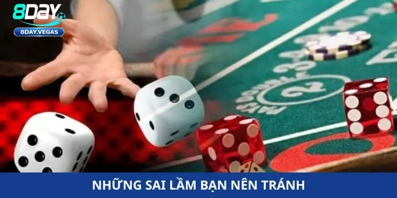 Những sai lầm bạn nên tránh
